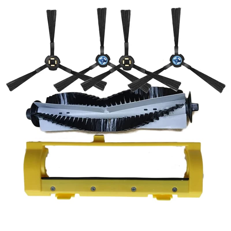 Couvercle de brosse principale à rouleau, brosse latérale pour aspirateur Robot Silvercrest SSR1 SSR