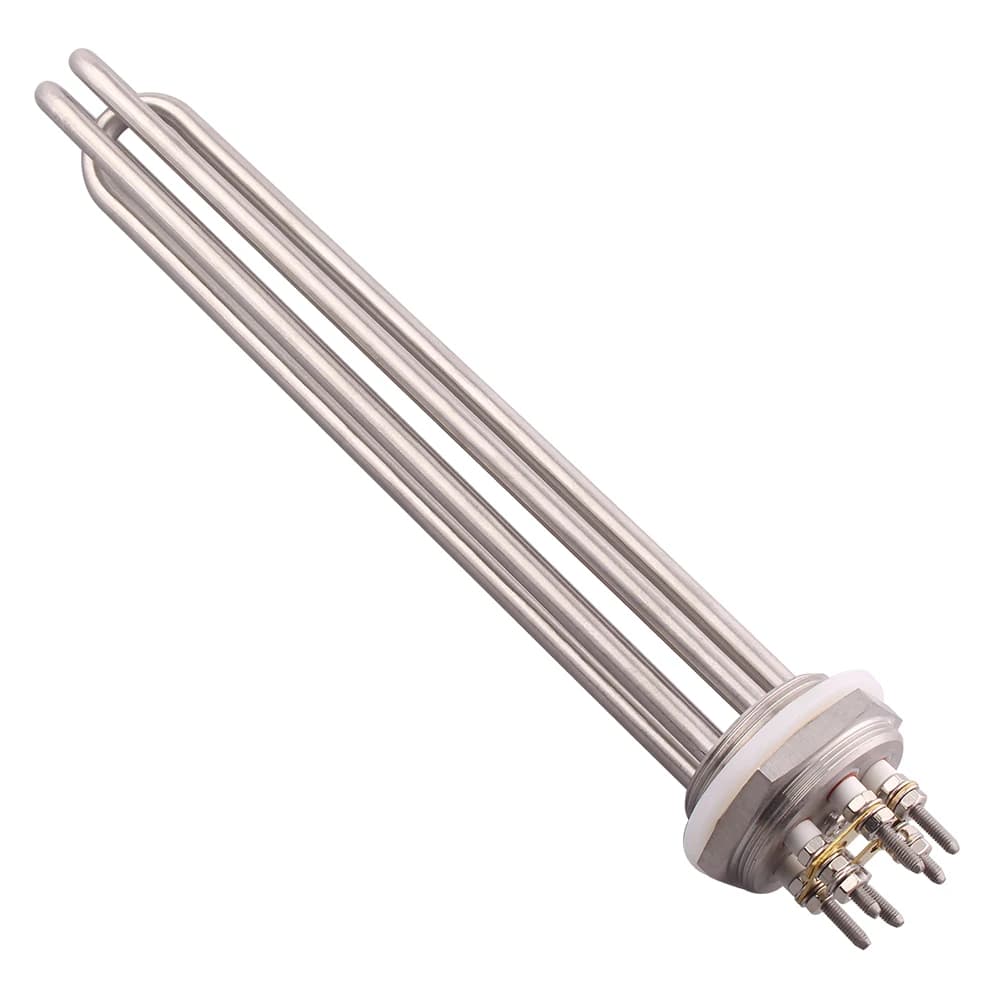 DERNORD 3KW/4.5KW/6KW/9KW/12KW 220V/380V élément chauffant électrique pour eau 1.5 "filet SUS304 cha