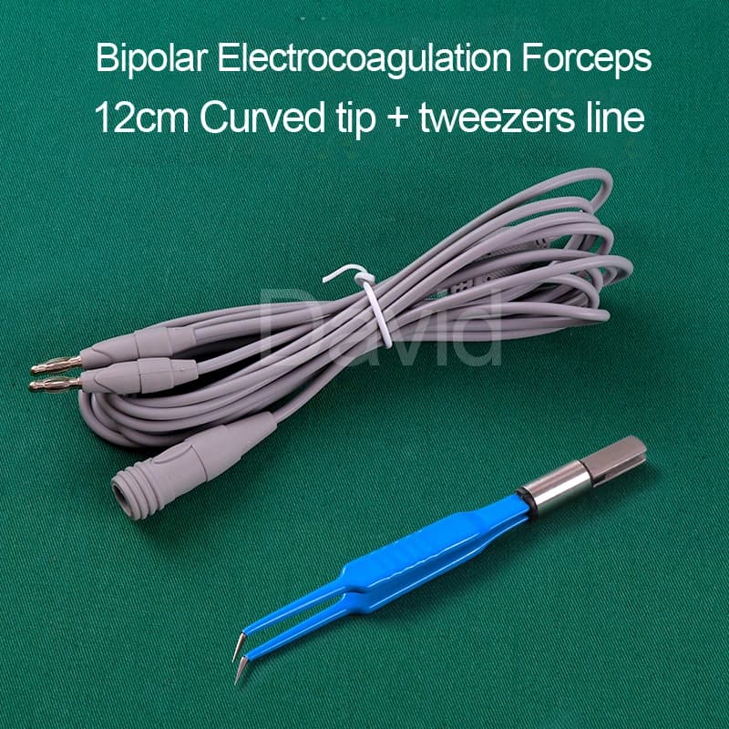 Accessoires de coagulateur bipolaire, tranche ophtalmique, pincettes de coagulation enfichables, lig