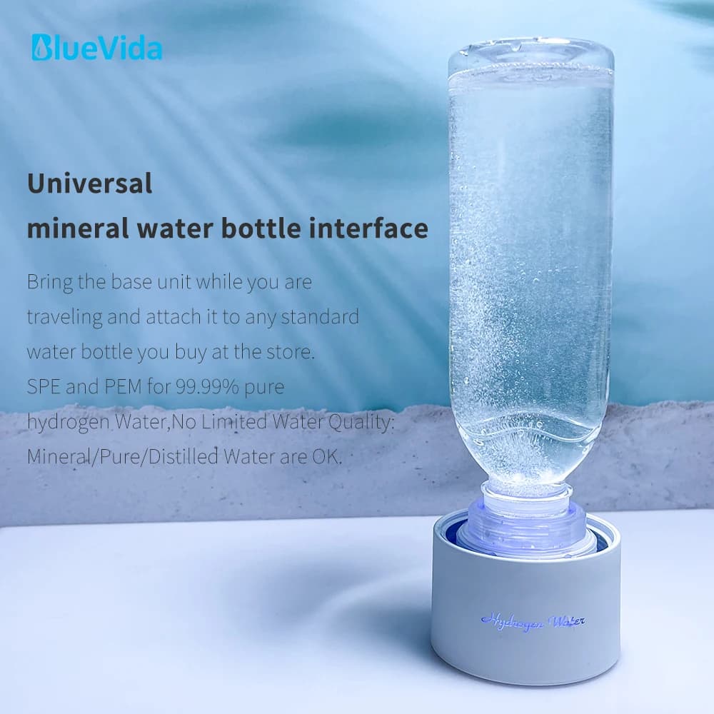 Générateur d'eau à hydrogène DuPont N117 SPE/PEM avec dispositif d'inhalation respiratoire, haute te