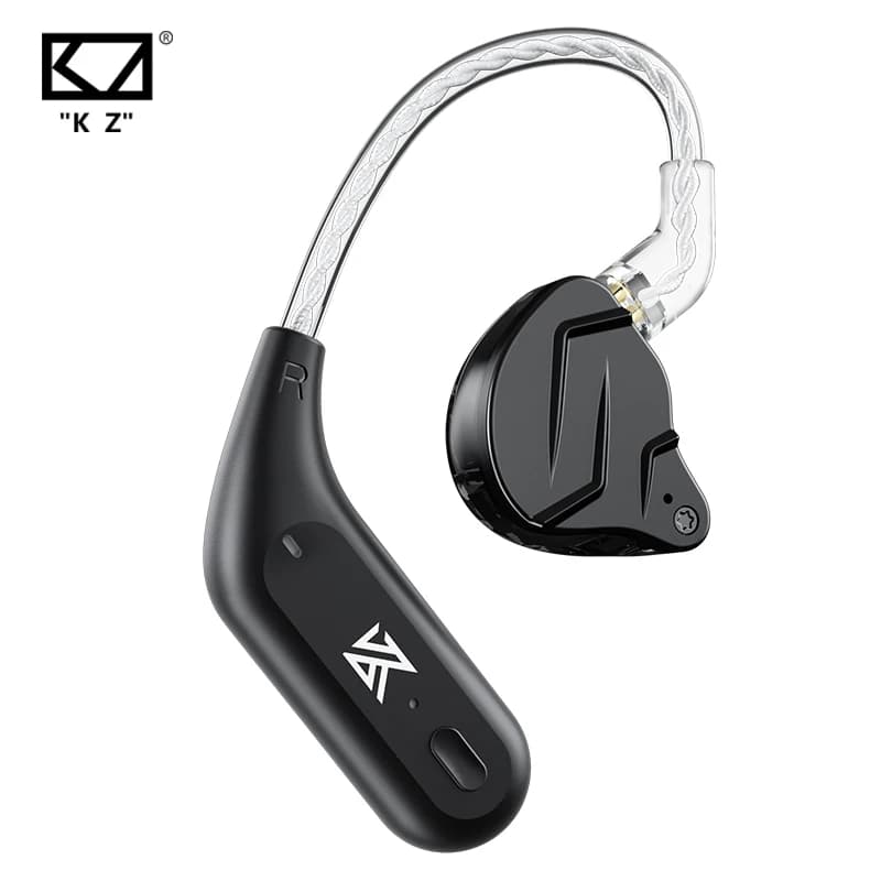 KZ AZ09 HD Bluetooth crochet d'oreille câble de casque câble de mise à niveau sans fil HIFI avec étu
