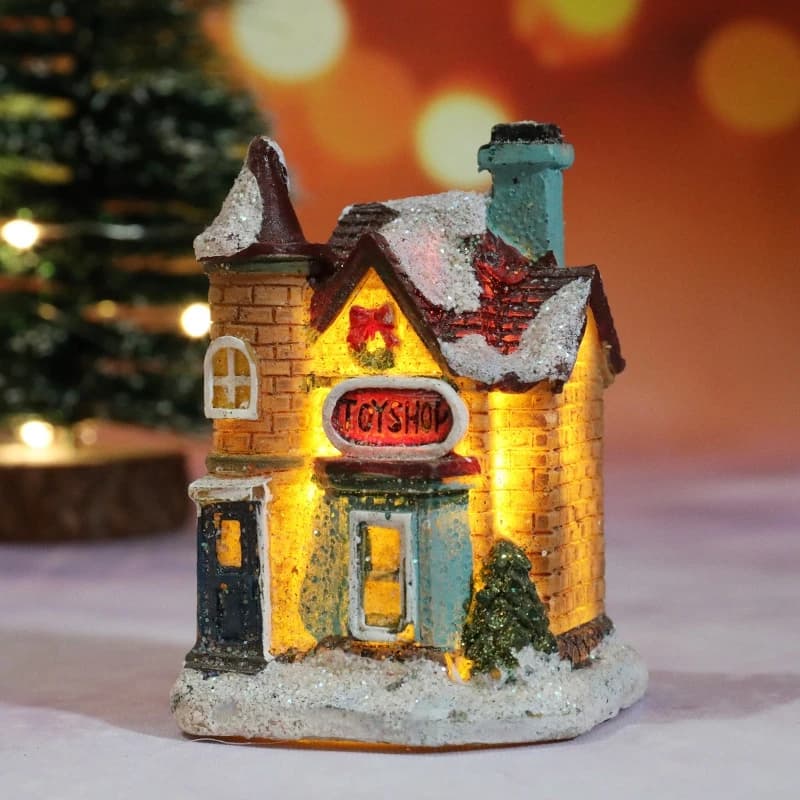 Décorations lumineuses de maison de noël pour ornements de maison, cadeau de noël pour enfants, nouv