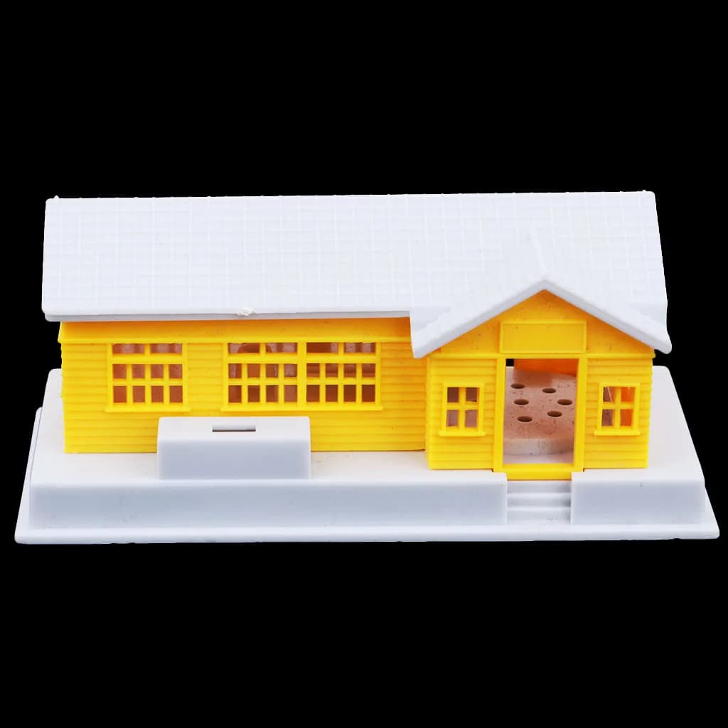 Modèle de maison de construction Magirich, échelle 00, pour modèle de train de jauge 1:87