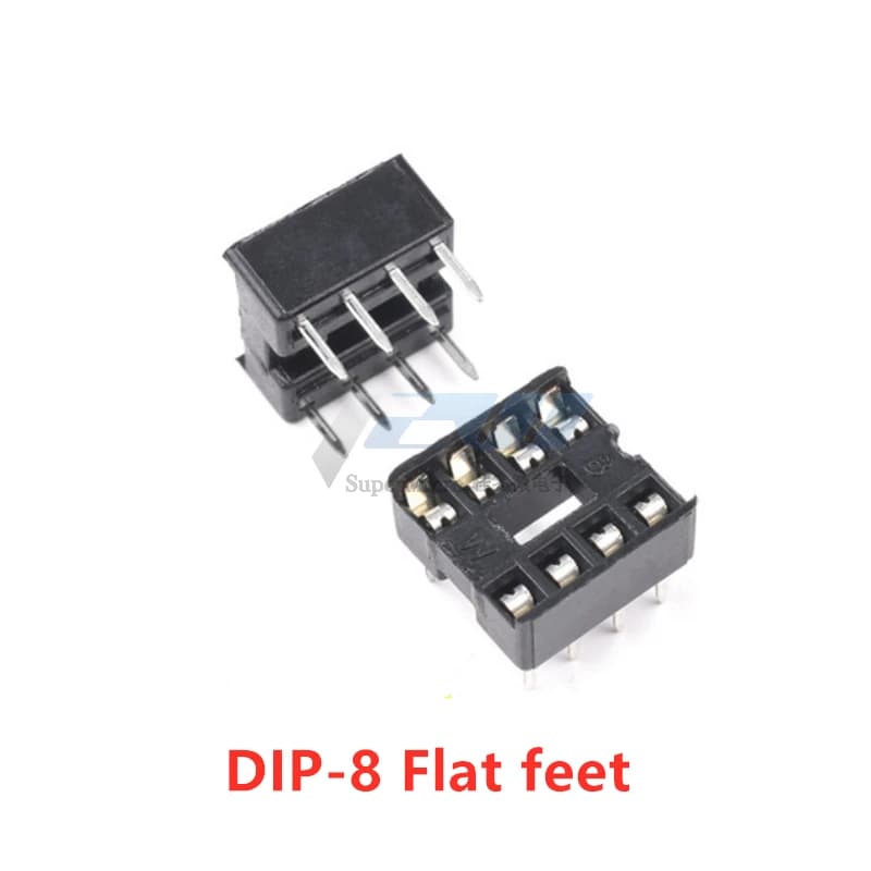 10 prises IC 2,54 mm DIP6 DIP8 DIP14 DIP16 DIP18 DIP20 DIP28 DIP40, connecteurs DIP 6 8 14 16 18 20 