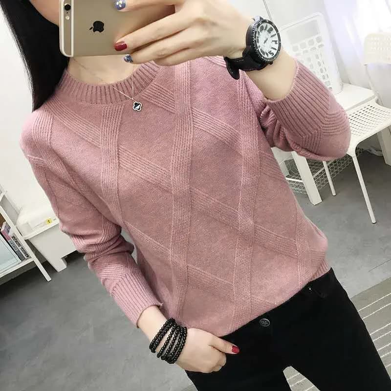 Fdfklak 2026 nouveau printemps automne Pull femmes hiver Pull ample laine fond épais chandails vêtem