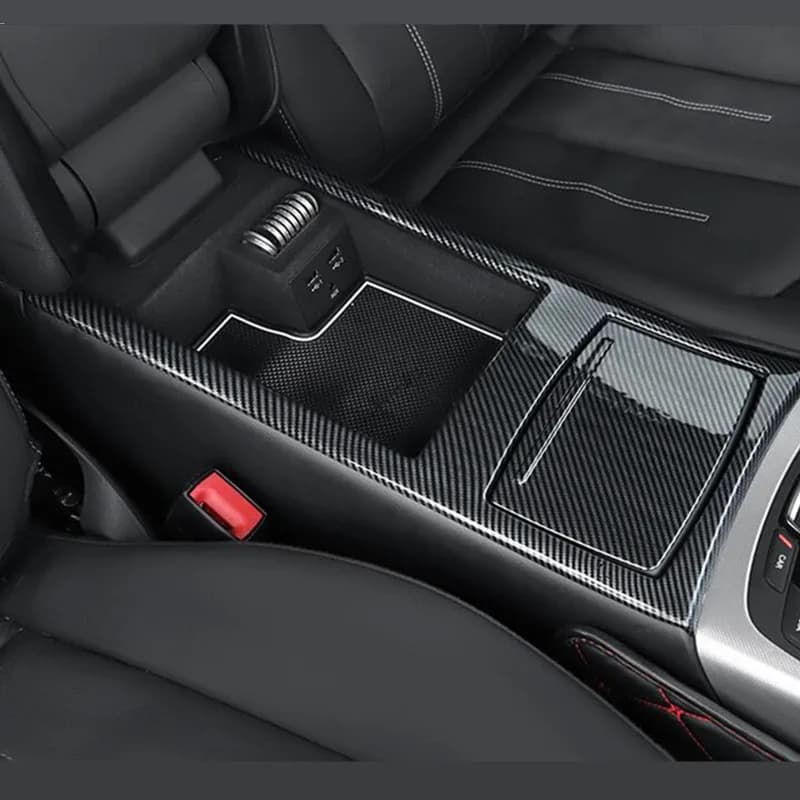 Boîte d'accoudoir de console de voiture, couvercle de panneau de gobelet à eau, garniture de documen