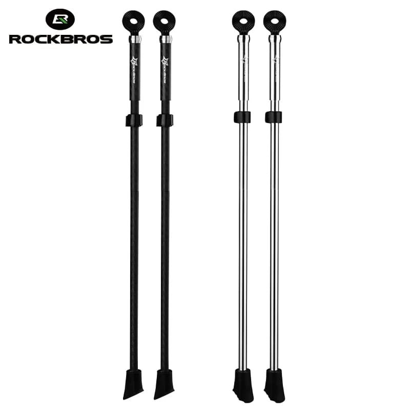 ROCKBROS-Support de stationnement antidérapant en carbone pour vélo, support de pied de vélo VTT, ac