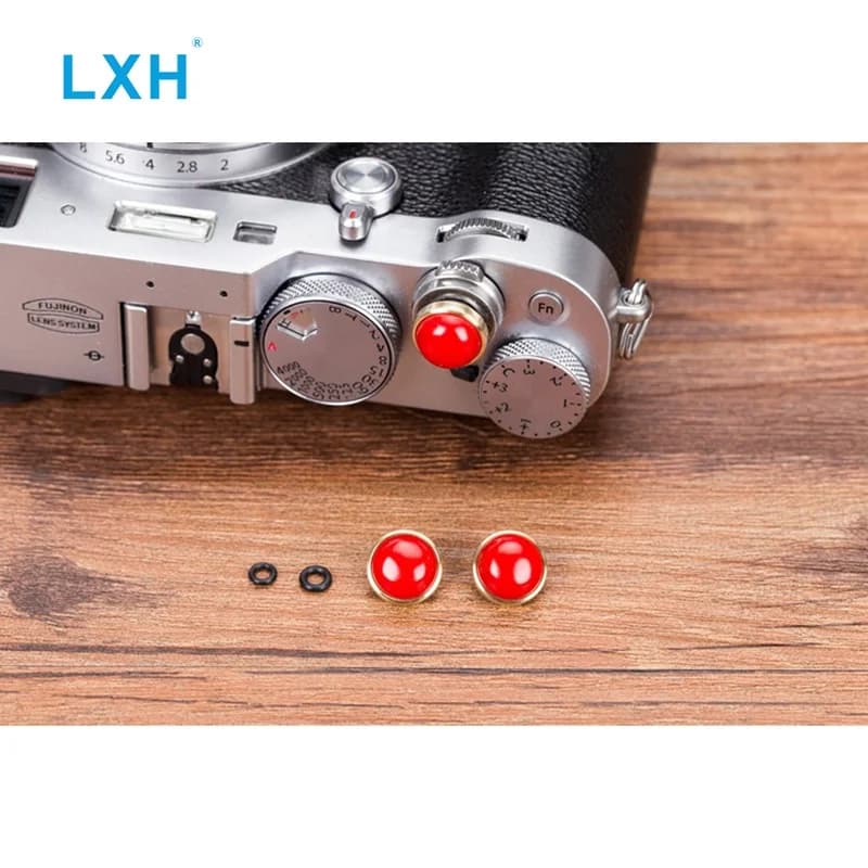 LXH-Obturateur souple pour appareil photo pur, bouton de déverrouillage, cuivre fait à la main, pier