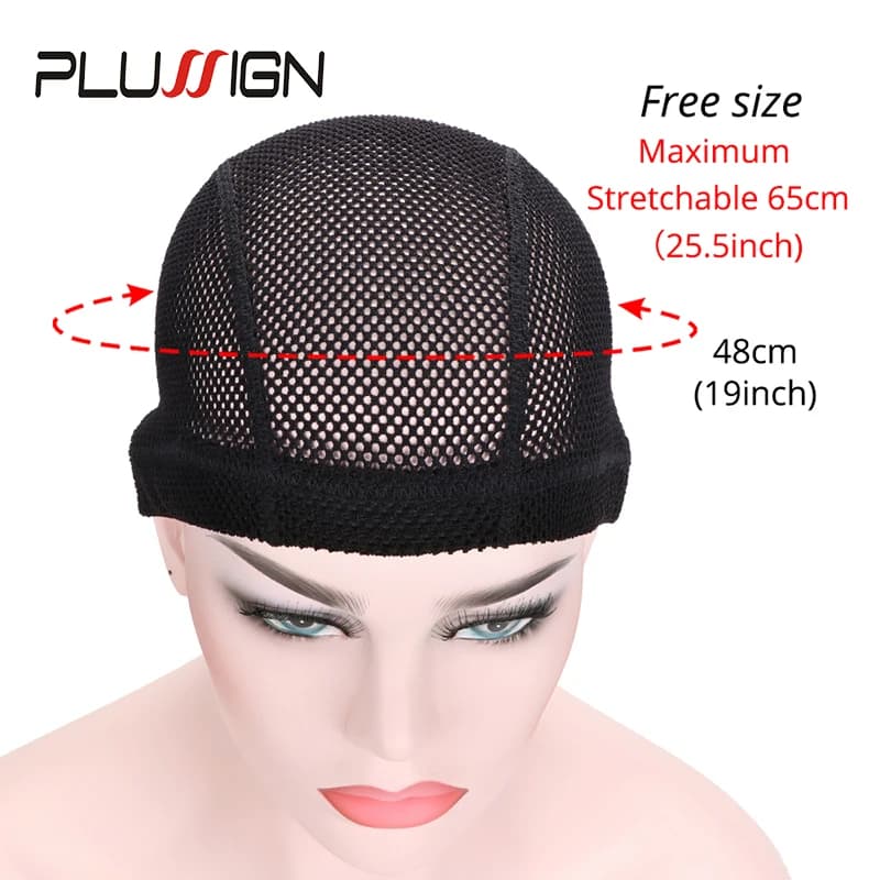 Plussign – bonnet de perruque au Crochet doux, bonnet en maille épaisse, nouveaux bonnets de perruqu