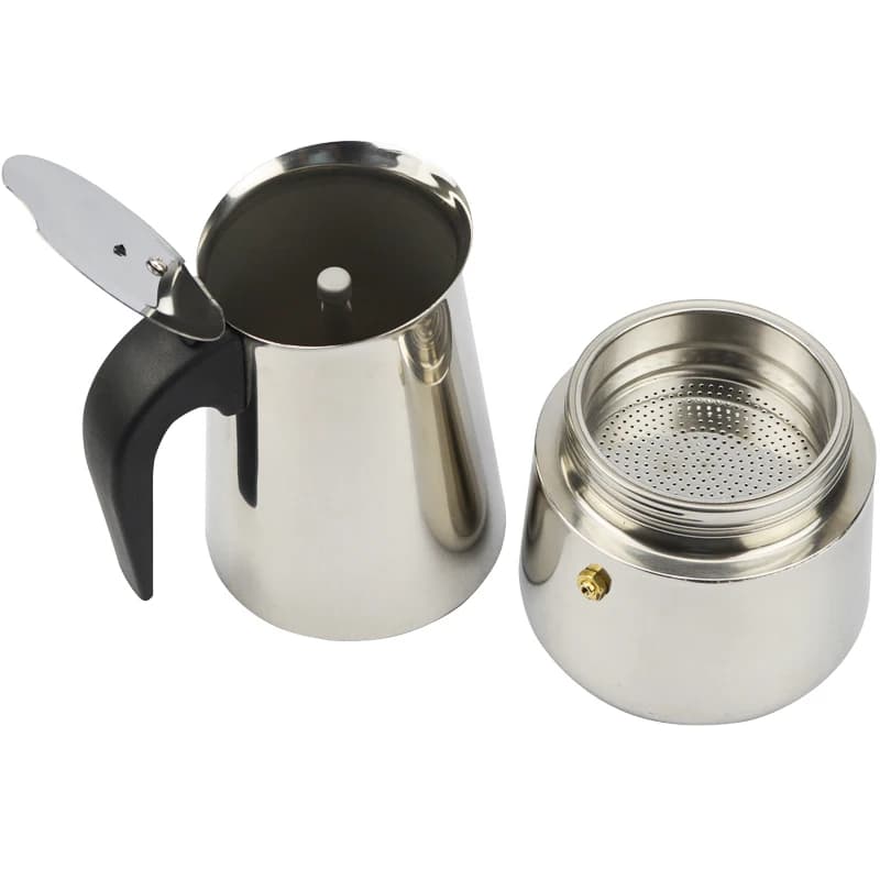 ATWFS 2/4/6/9 tasses cafetière en acier inoxydable Moka Pot cafetière expresso tasses Latte percolat