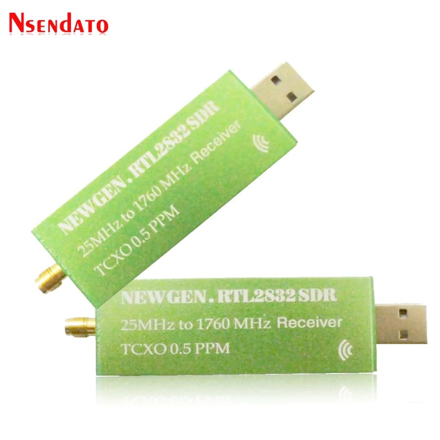 USB2.0 RTL SDR 0.5 PPM TCXO RTL2832U R860 TV Tuner Stick AM FM NFM DSB LSB SW Radio définie par logi