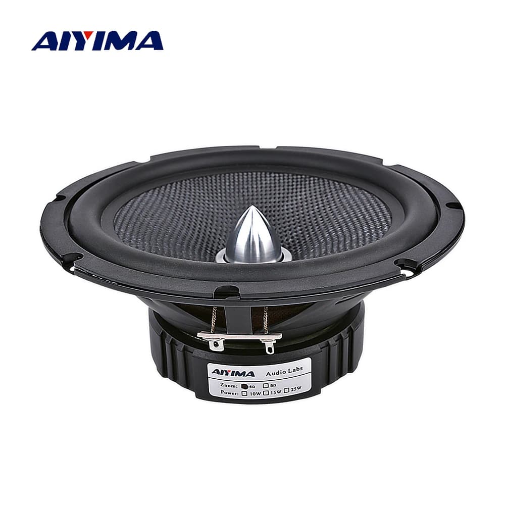 AIYIMA-Haut-parleur de basse de milieu de gamme de voiture, système audio de cinéma maison bricolage