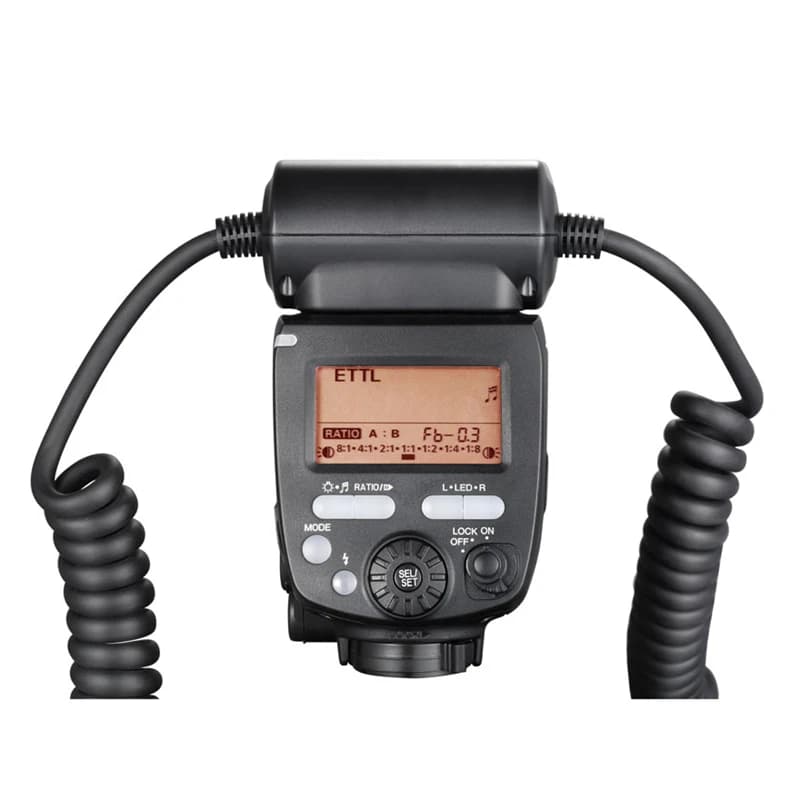 YONGNUO – anneau Macro Flash YN24EX Speedlite, Double tête, lumière LED, pour appareil photo Canon S
