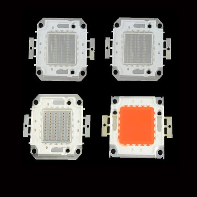 10W 20W 30W 50W 100W haute puissance lumière LED COB puces pour projecteur lampe projecteur LED blan