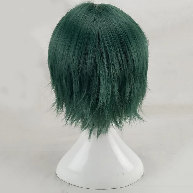 HAIRJOY – perruque de Cosplay synthétique courte et lisse, vert menthe