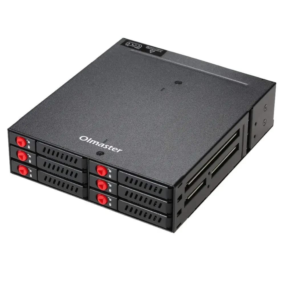 6 baies 4 baies 2.5 pouces SATA SSD HDD échange à chaud support/boîtier pour disque dur support de s
