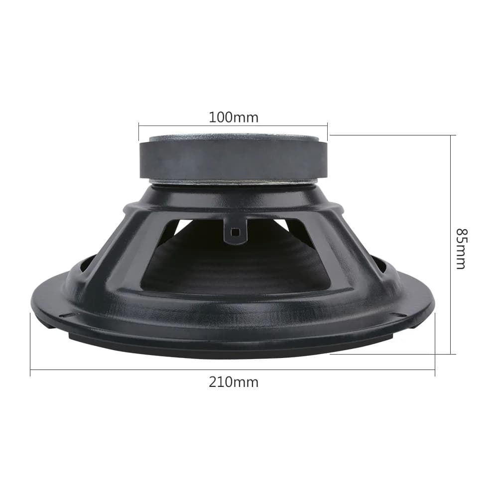 AIYIMA 1 pièce Haut-parleur de médium et de graves de 8 pouces, 8 Ohm 200W, bobine de 35 mm, aimant 