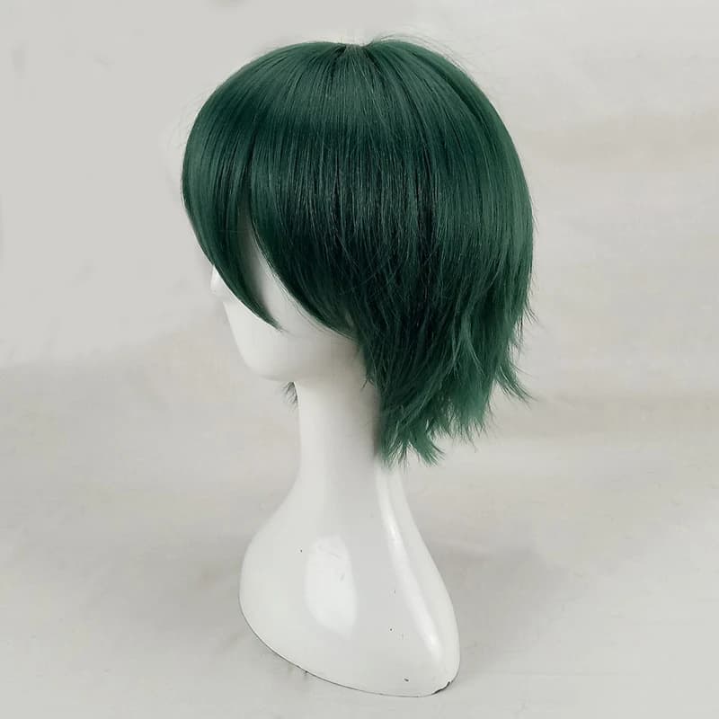 HAIRJOY – perruque de Cosplay synthétique courte et lisse, vert menthe