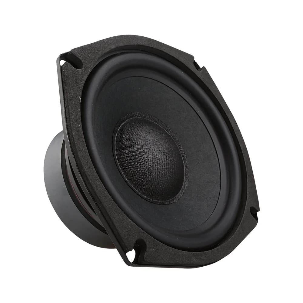 AIYIMA 1PC Haut-parleur Subwoofer 5,25 pouces, Driver Sonore 4/8 Ohm 120W, Colonne de Son, Home Ciné