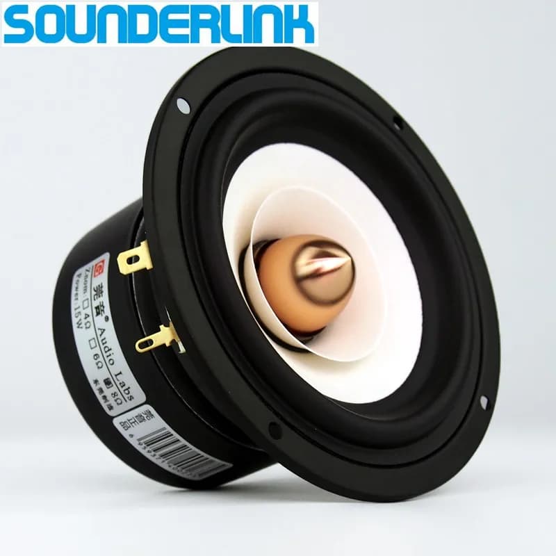 SounderexhausAudio Labs Haut-parleur de moniteur à gamme complète haut de gamme, Twecirculation Woof