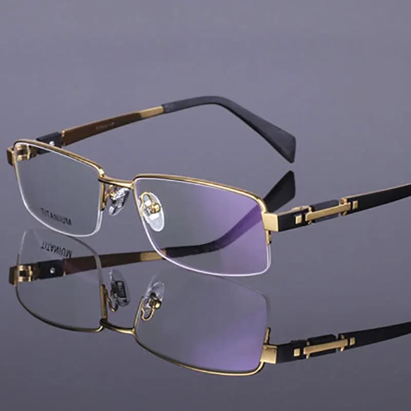 Monture de lunettes optiques pour hommes, lunettes pour contrevenants, lunettes de vision, 8001