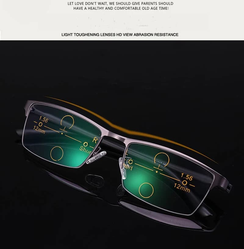 CHASHMA – lunettes de lecture photochromiques progressives, à Transition bifocale réglable, soleil