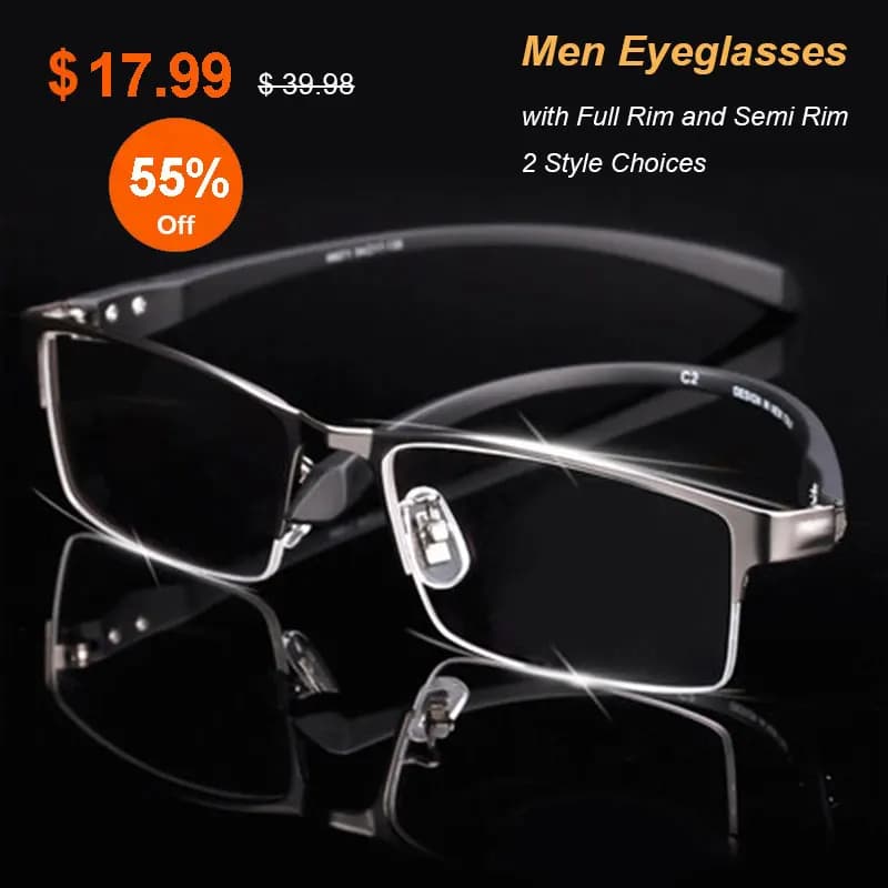 Monture de lunettes en alliage pour hommes, branches flexibles, jambes, matériau en alliage de galva
