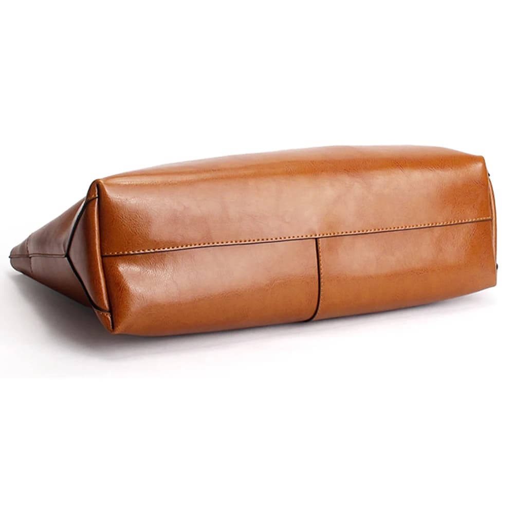 Zency nouveau marron femmes sac à main 100% en cuir véritable femme sac à bandoulière dames noir sac