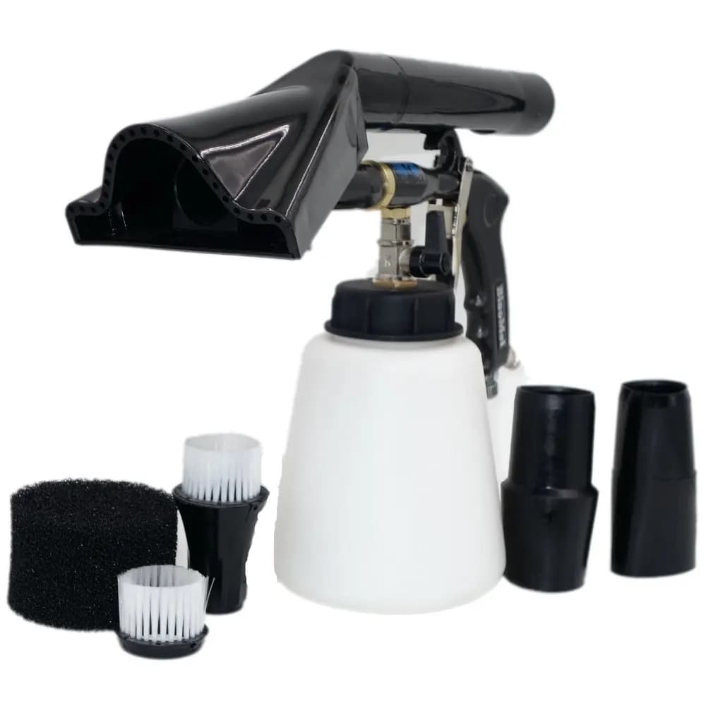 Nouveau Z-020 Air Sochi Haute Qualité Bearring Tube Tornado Gun ChlorVacuum Adaptateur (2 en 1 Clear