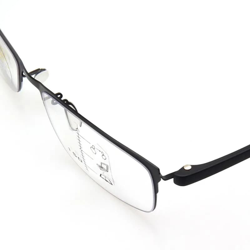 Lunettes progressives Anti-rayons bleus, pour lecture presbytie, monture à la mode, verres transpare