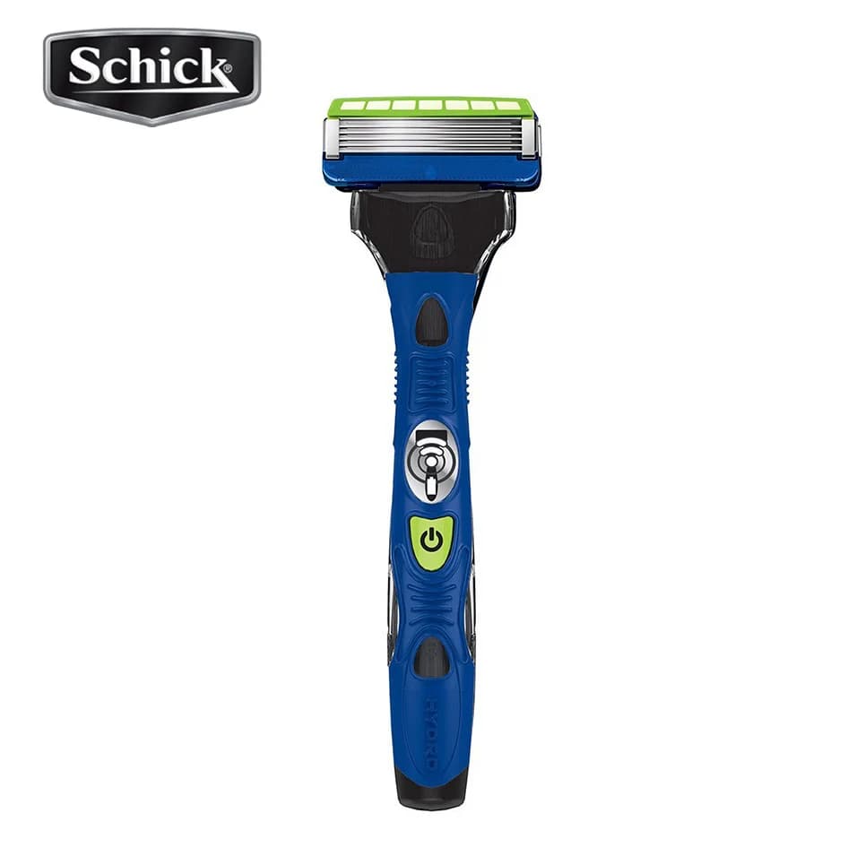 Rasoir SCHICK Hydro 5 Original avec Vibration électrique apaisante lames confortables à 5 couches me
