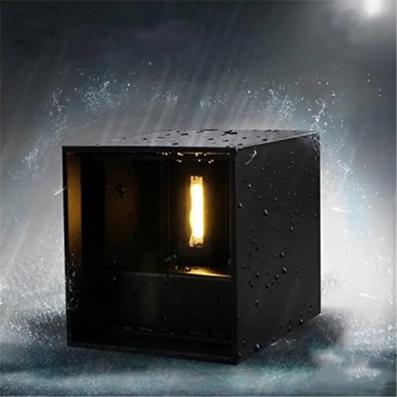 6W 12W mur LED lumière extérieure étanche IP65 porche jardin applique balcon terrasse décoration écl