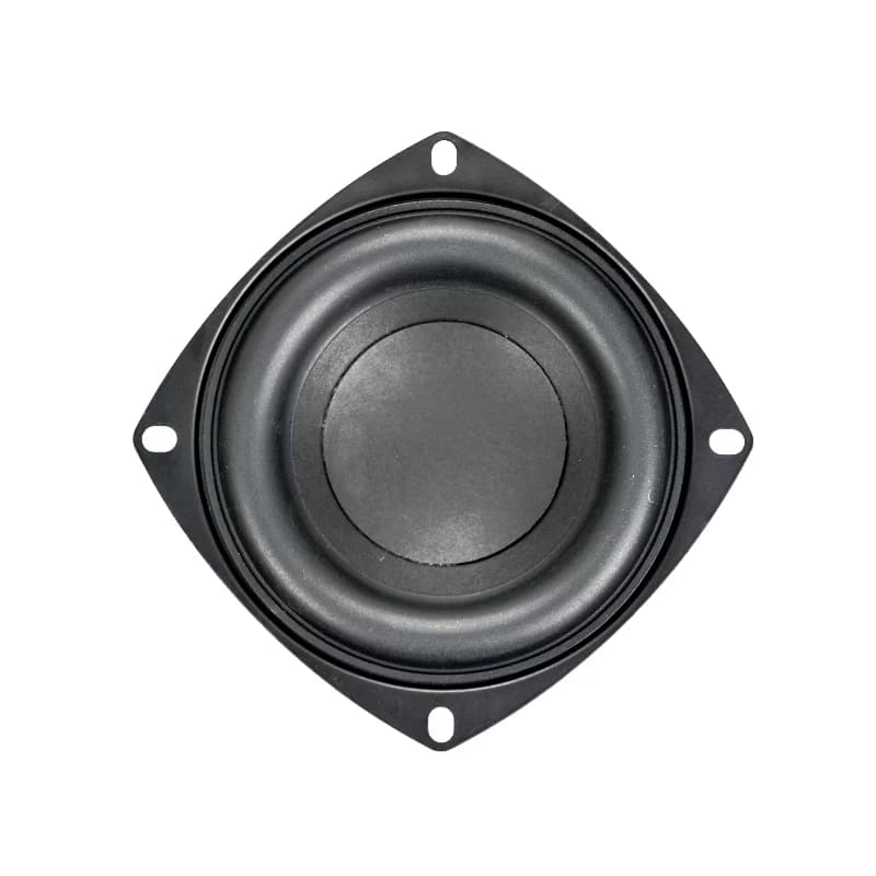 AIYIMA 1 pièce Subwoofer 4 pouces 4-8 Ohm 50W HIFI Haut-parleur de graves Super Bass à longue course