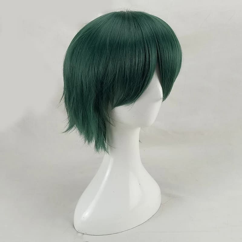 HAIRJOY – perruque de Cosplay synthétique courte et lisse, vert menthe