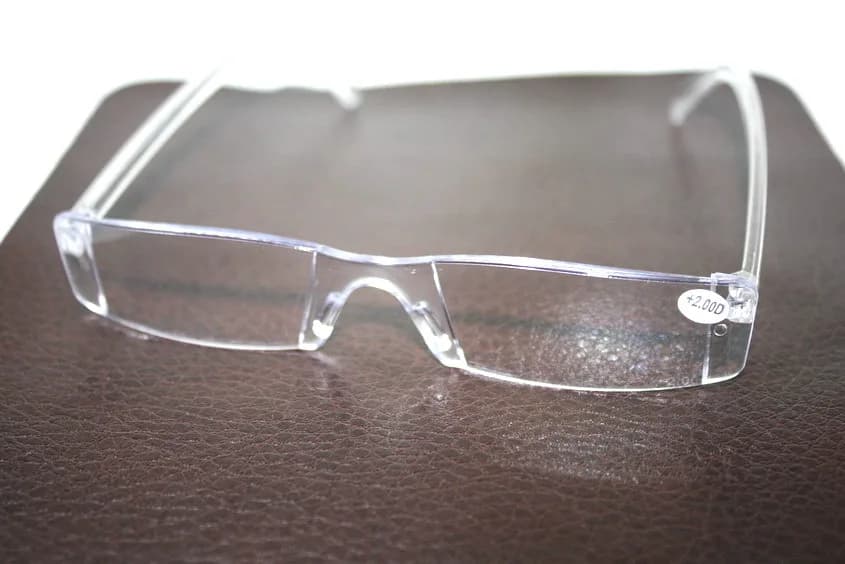 ! ! [12 paires] !! Lunettes de lecture rectangulaires transparentes sans monture pour hommes et femm