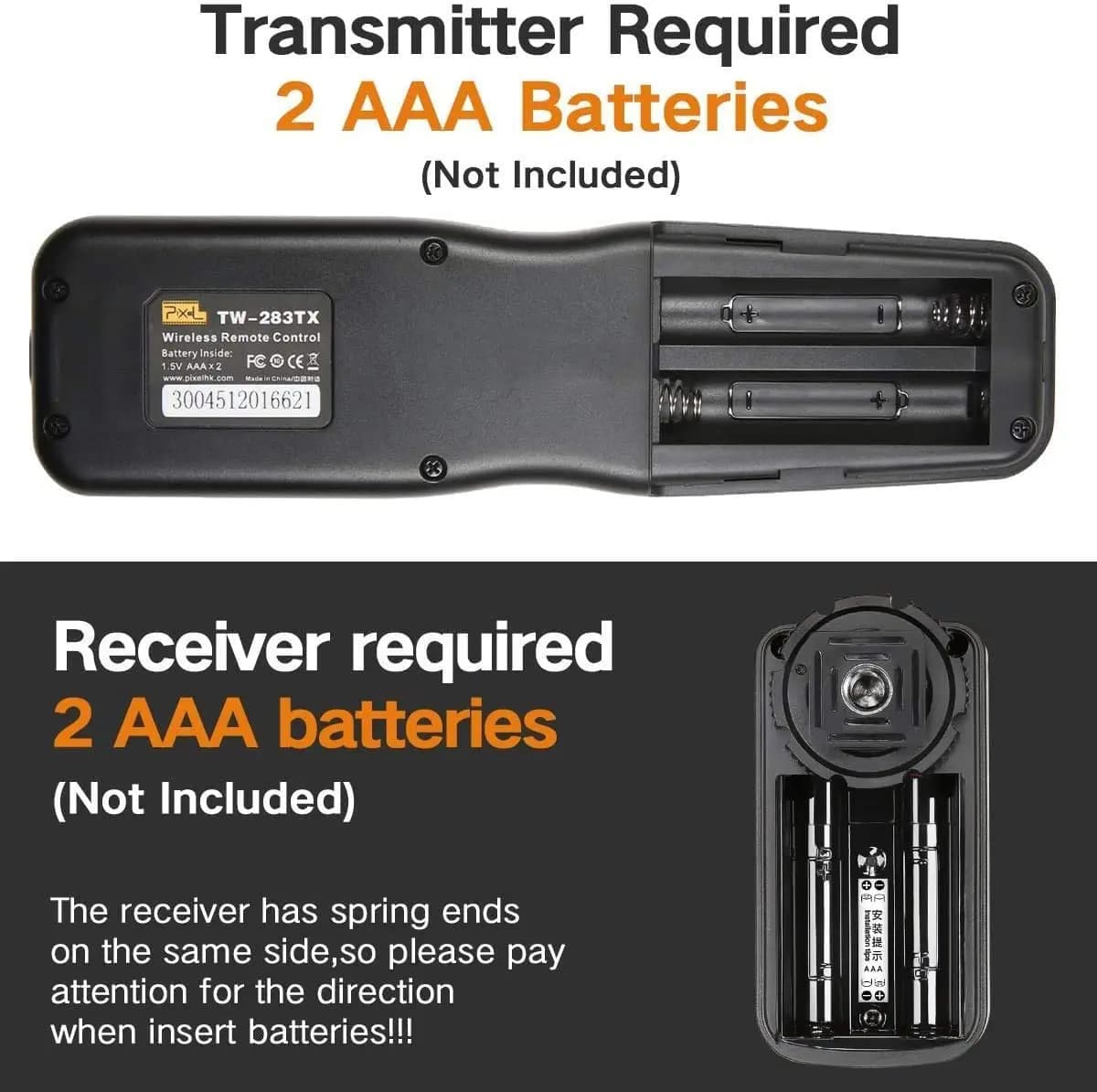 Pixel TW-283 Sans Fil Minuterie Télécommande Déclencheur (DC0 DC2 N3 E3 lt90FJ) Câble Pour IL Nikon 