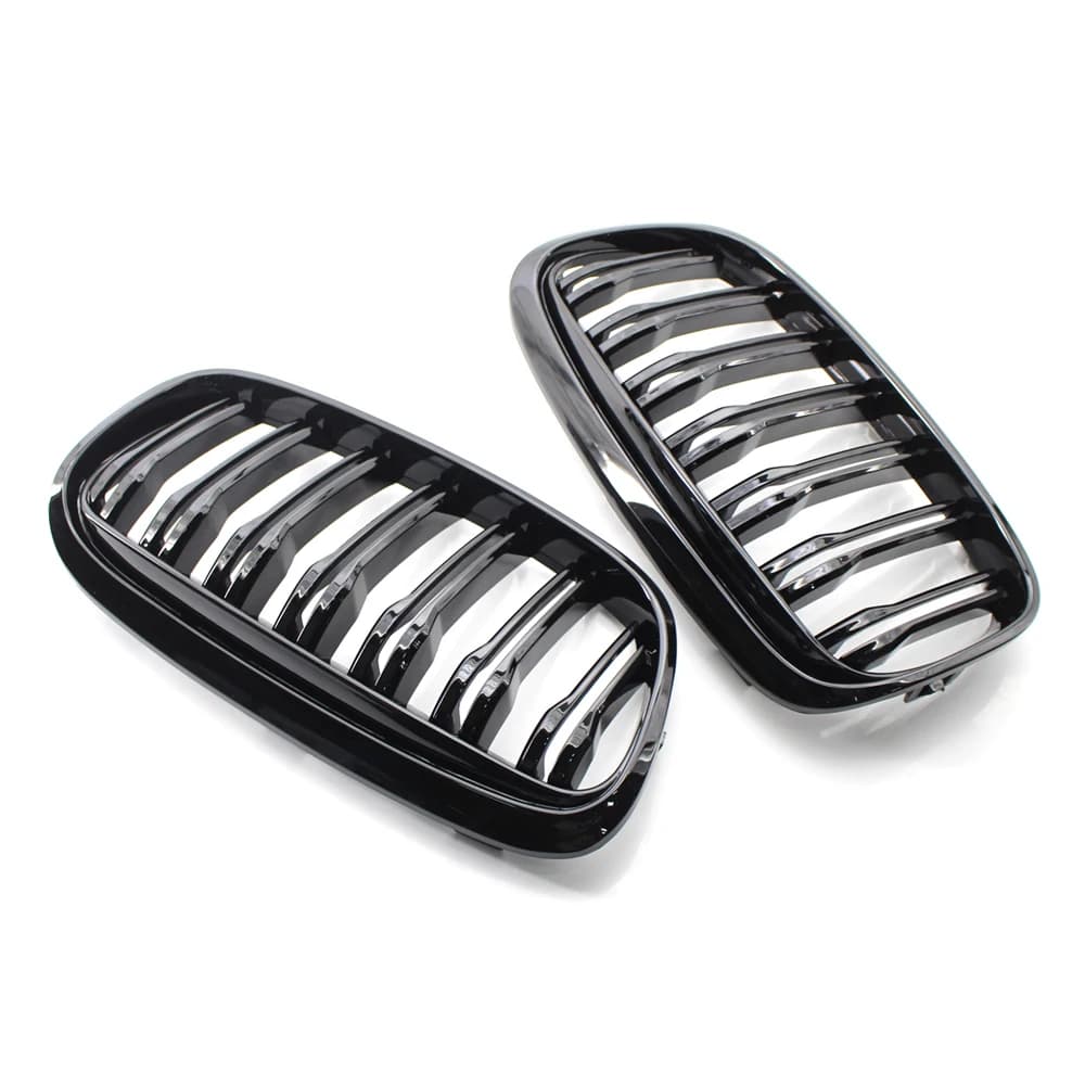 Grille de pare-chocs avant en maille ABS noire pour BMW, série 2, F45, 5 sièges, Active Tourer, 7 si