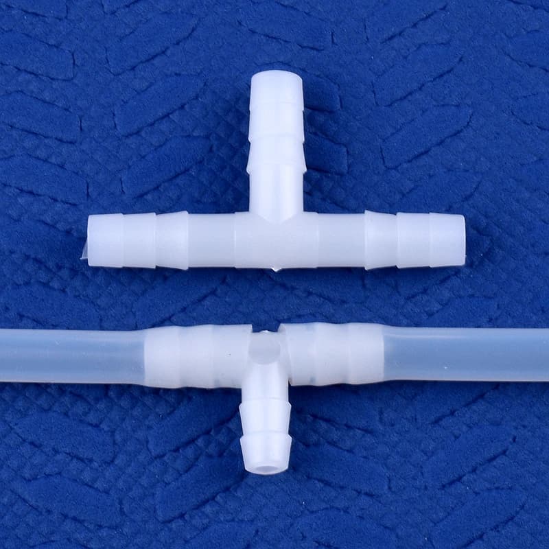 JoendocGarden-Connecteur en T en PE blanc, adaptateur précieux pour aquarium, tuyau de pompe à air W