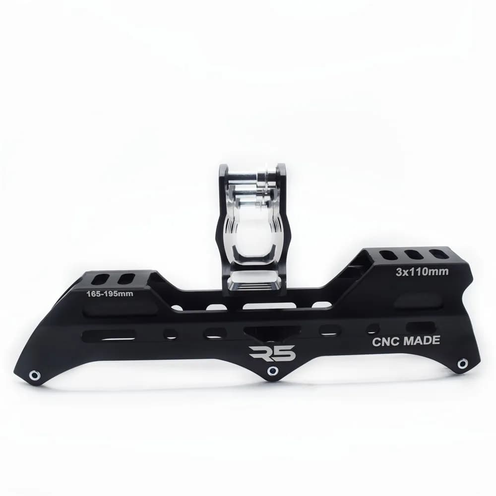 Châssis de patins de vitesse en ligne R5, 3x100, 3x110mm, course de vitesse déséquilibrée, Base de p