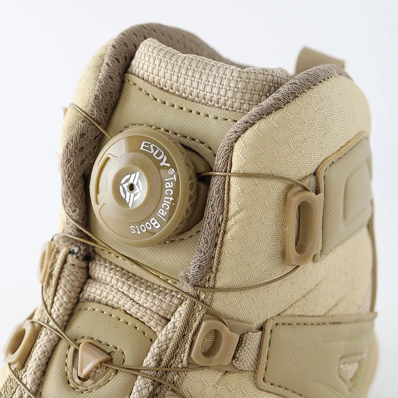 Tactiques bottes d'entraînement de Combat mâle en plein air militaire bataille Camping Anti-usure ré