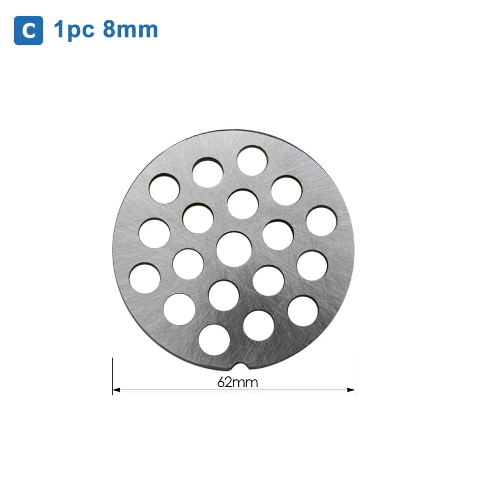 Disque de broyeur à viande TASP 62 mm, pièces de rechange pour Bosch MFW66020 MFW3X10W Zelmer 586.8 