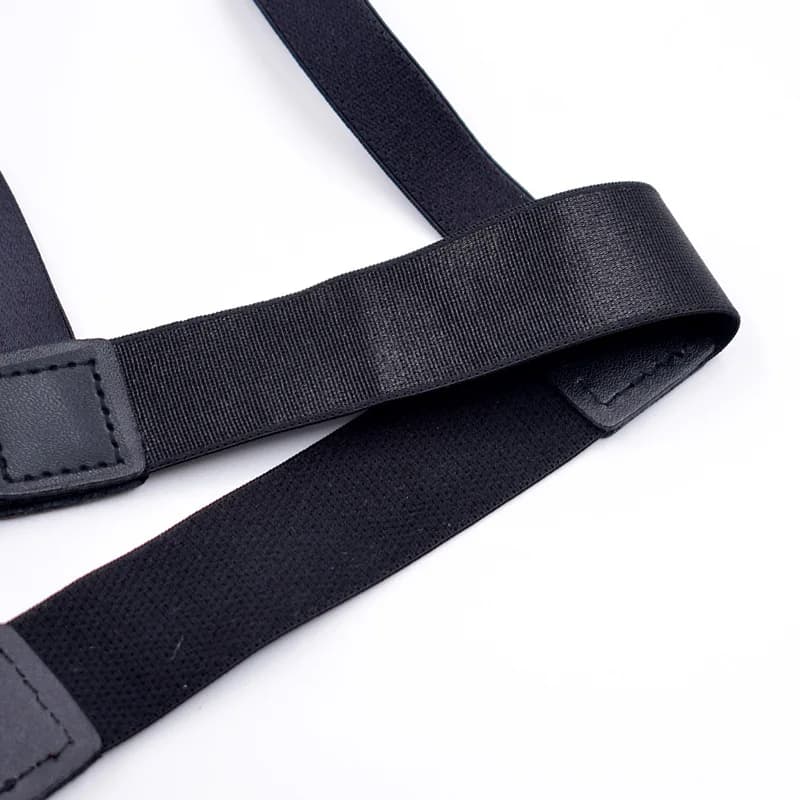 Chemise pour hommes reste chemise élastique réglable Tuckers jarretières porte-chemise avec pinces d