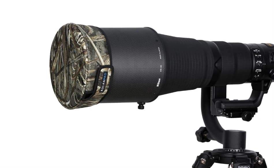 ROLANPRO SLR capuchon d'objectif pour Nikon 800mm 600mm 500mm 400mm 300mm veste de Camouflage téléob