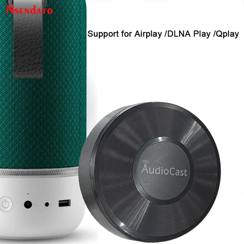 M5 AudioCast pour Airplay musique sans fil haut-parleur récepteur 2.4G WIFI Hifi musique pour DLNA A