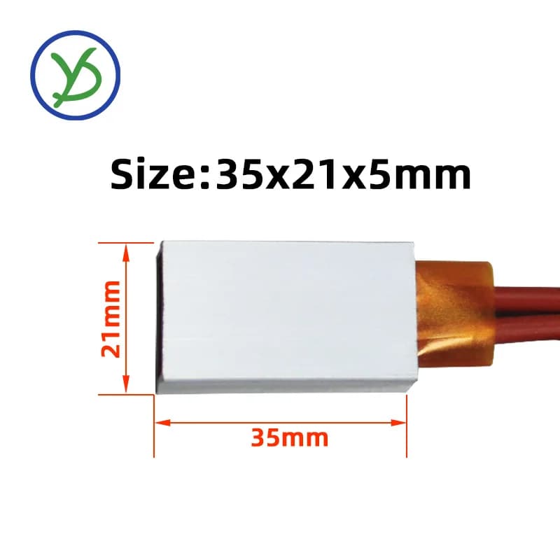 Feuille chauffante en céramique PTC à température constante 12V ~ 220V, plaque chauffante à coque en