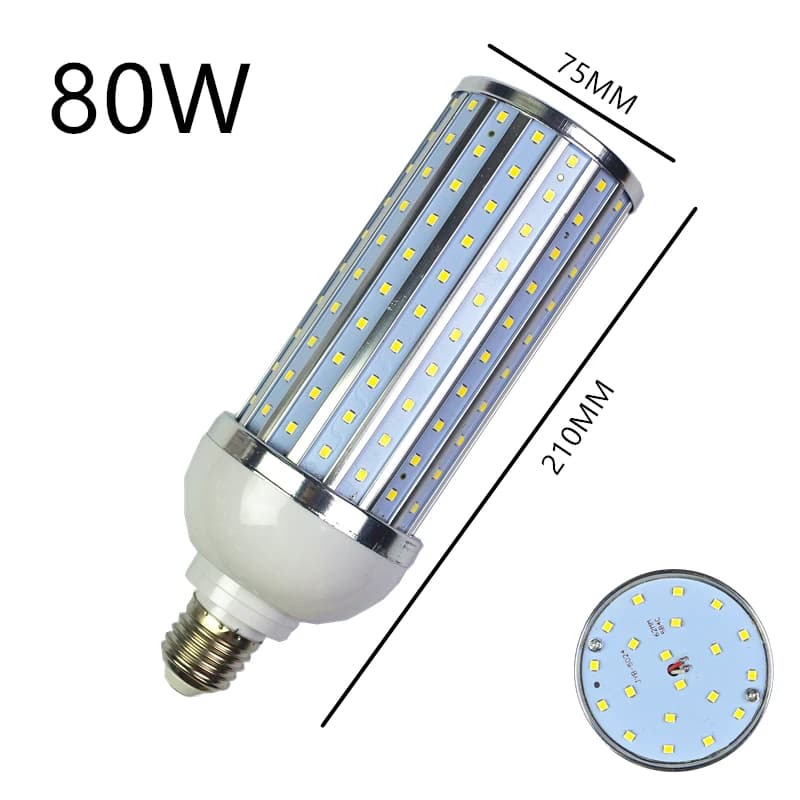 Ampoule de maïs LED pour la décoration de la maison, lampe, lustre, bougie, éclairage, E26, E39, E40