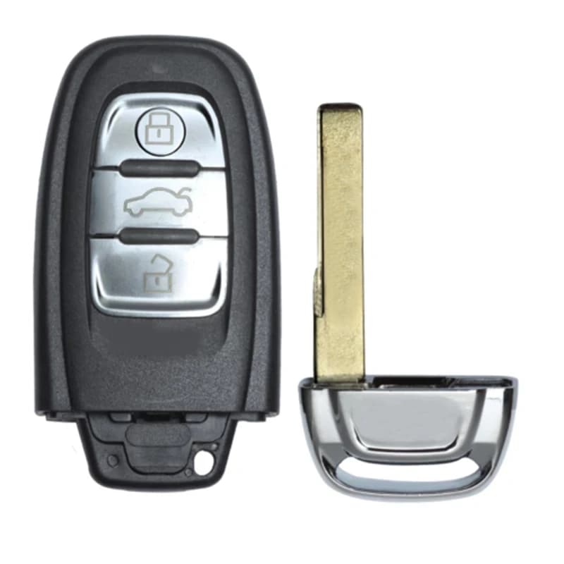 KEYECU 754J Clé de voiture à télécommande sans clé pour Audi A4 A5 A6L A7 A8 Q5 4G0959754F 4G0959754
