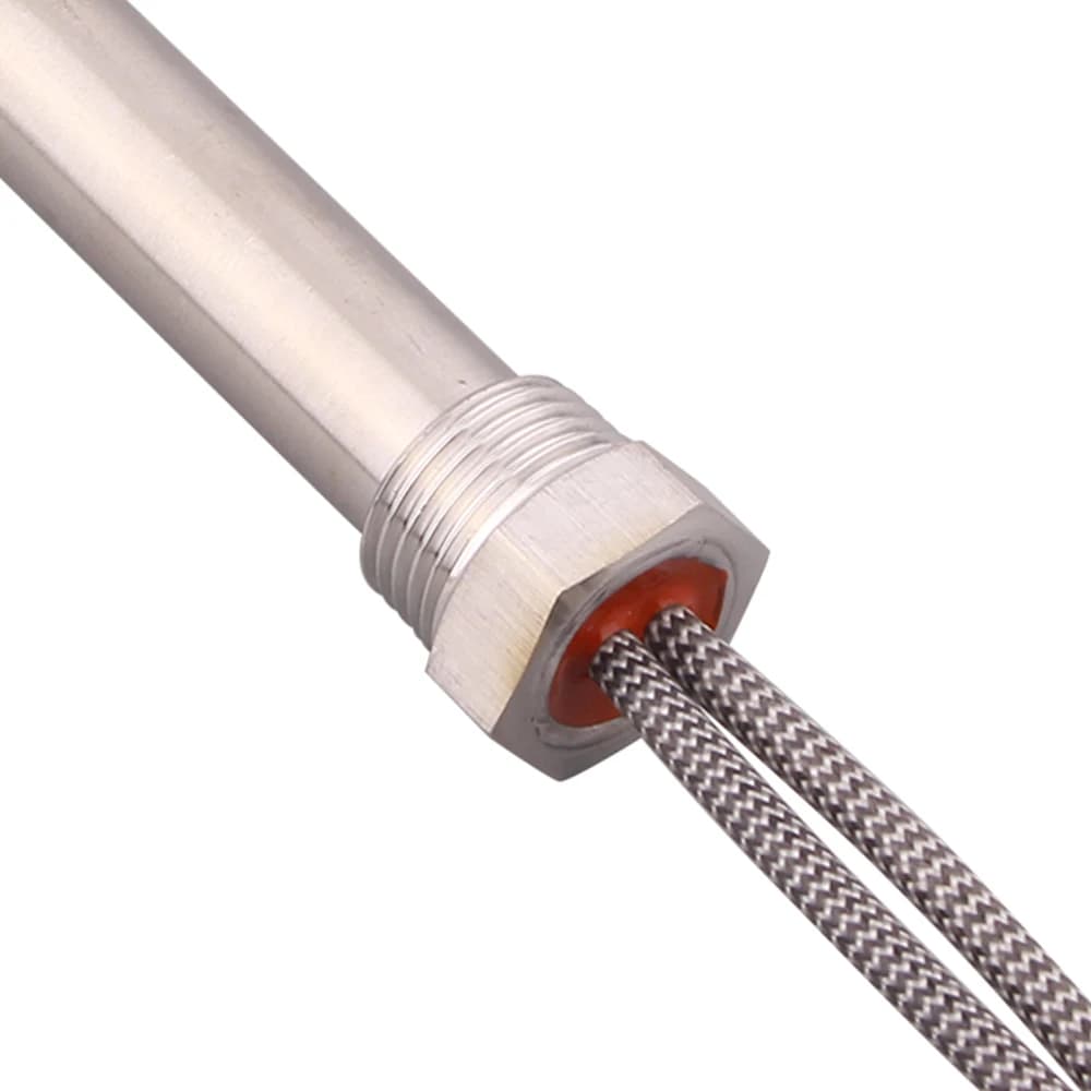 Élément chauffant à cartouche à filetage 1/2 ", 220v, DN15 (21mm), chauffage électrique à Immersion 