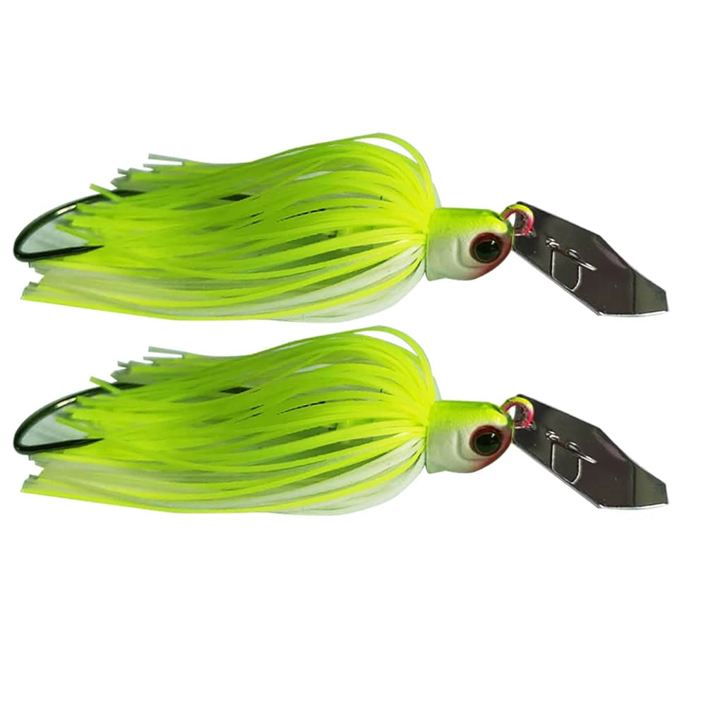 Mycena-Leurre Chatter Spinner Bait, Buzzbait, WobJeff Chatterbait, Bass, Pike, Walleye Fish, Weedles