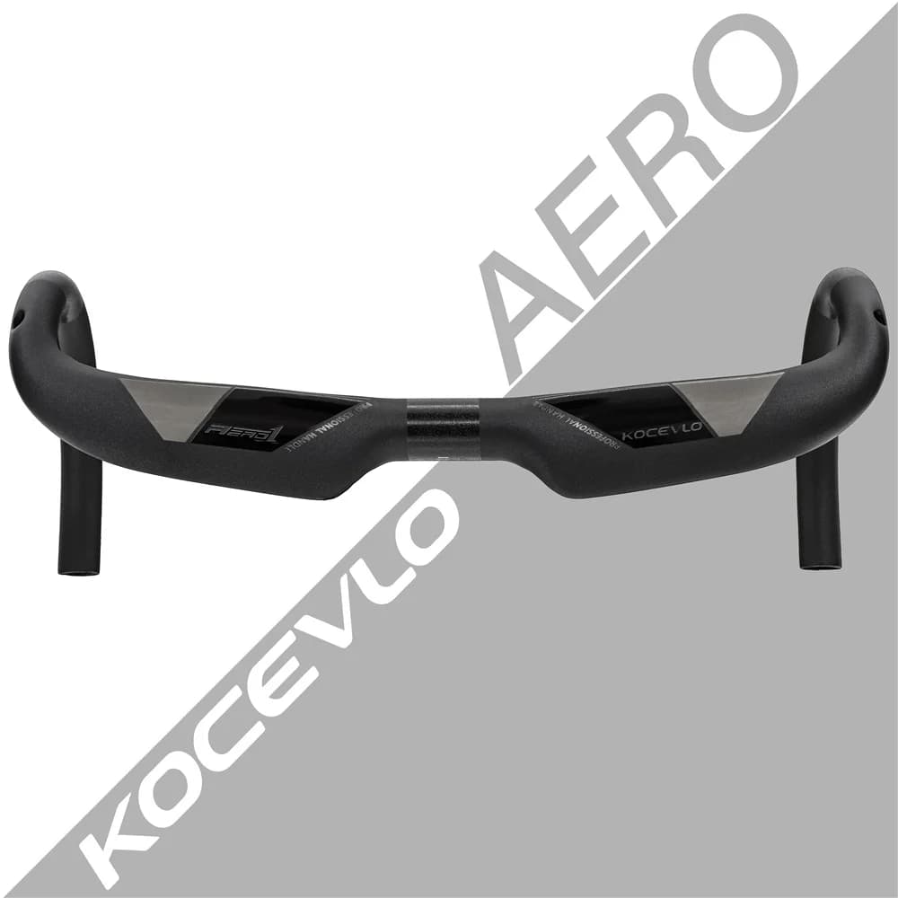 KOCEVLO – guidon de vélo en fibre de carbone, réduit la résistance, barre pliée, renforce les pièces